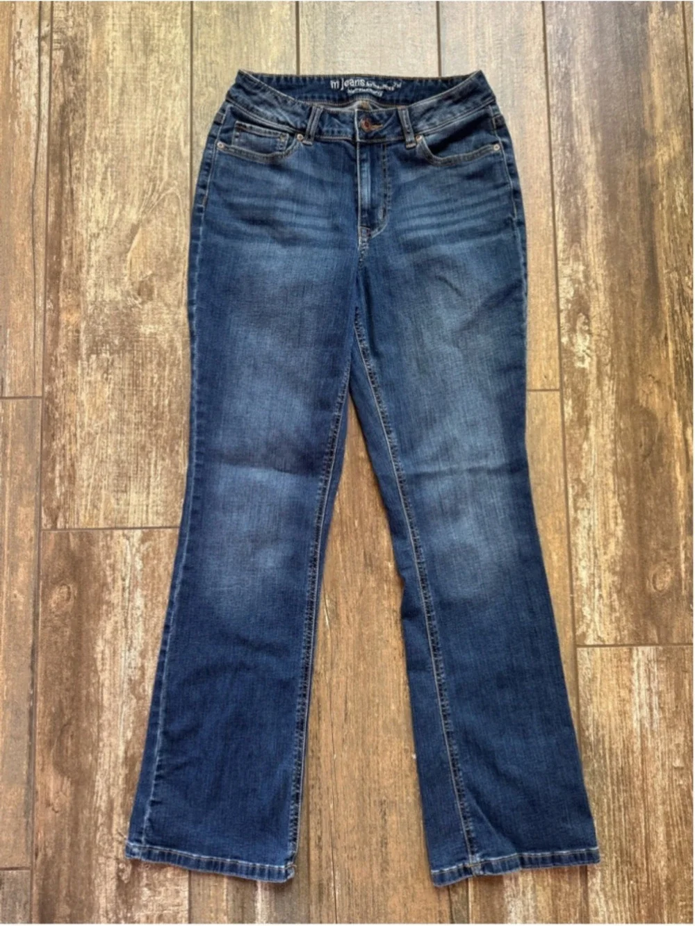 M jeans by Maurices High Rise Curvy Bootcut Stretch Jeans size 8